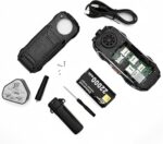⁦K19 Rugged Mobile Phone with 22000mAh Battery, Four SIM Powerful Signal, Internal Storage 512MB, RAM 64MB, Support Memory Card up to 8GB, 2G GSM, Torch, Laser Light, Black⁩ - الصورة ⁦6⁩