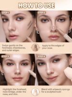 ⁦شيجلام قلم كونتور وهايلايت 2 في 1 - وورم هوني⁩ - الصورة ⁦4⁩