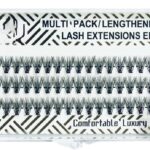 60 PCS - Extensions Individual Lash Volume 6D mink - FREE EYELASHES - Natural Eyelashes 6D -(20P-0.07) ONE BY ONE