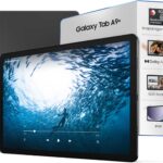 تابلت سامسونج تاب A9 بلس شبكة الجيل الخامس 5G LTE X216 بذاكرة رام 8GB وسعة تخزينية 128GB بمواصفات عالمية من سامسونج، لون جرافيت