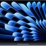 ابل لابتوب ماك بوك اير 2024 13 انش مع شريحة M3: شاشة ليكويد ريتينا 13.6 انش، ذاكرة RAM 8GB، ذاكرة تخزين SSD 512GB، لوحة مفاتيح مضيئة، كاميرا فيس تايم HD 1080p، ميترناخت