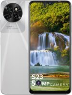 itel S23 (8GB RAM + 128GB ROM, Up to 16GB RAM with Memory Fusion | 50MP AI Dual Rear Camera | 5000mAh Battery with Type-C Charging | 90 Hz Display) - Mystery White - 1 Year Warranty/Local Version