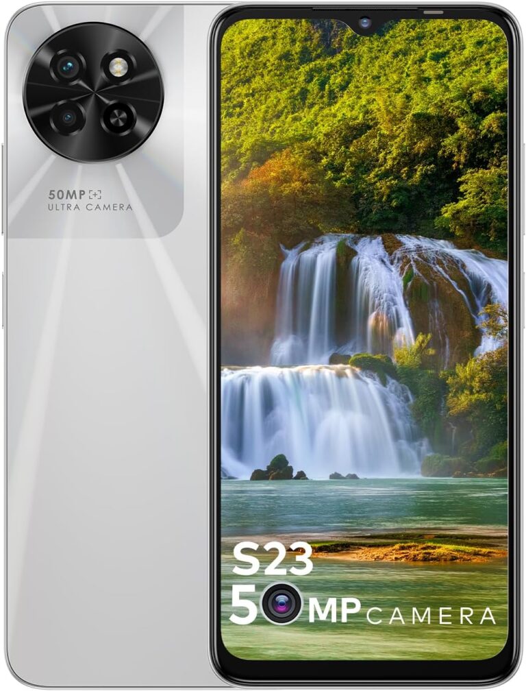 itel S23 (8GB RAM + 128GB ROM, Up to 16GB RAM with Memory Fusion | 50MP AI Dual Rear Camera | 5000mAh Battery with Type-C Charging | 90 Hz Display) - Mystery White - 1 Year Warranty/Local Version