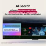 ⁦تلفزيون ايفو الذكي 65 بوصة بتقنية الألوان الديناميكية QNED والذكاء الاصطناعي QNED86 ميني ليد بدقة 4K وتردد 144 هرتز مع جهاز تحكم ماجيك ونظام تشغيل ويب او اس 25 موديل 65QNED86A6A.AFU من ال جي⁩ - الصورة ⁦9⁩