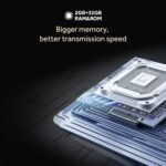 ⁦تلفزيون من هاير بشاشة ٥٥ بوصة، بدقة 4K، موديل H55K80EU، بتقنية كيو إل إي دي⁩ - الصورة ⁦6⁩