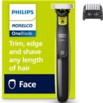 Philips Norelco OneBlade 360 Face Hybrid Trimmer and Shaver, Frustration Free Packaging, QP2724/90