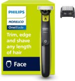 Philips Norelco OneBlade 360 Face Hybrid Trimmer and Shaver, Frustration Free Packaging, QP2724/90
