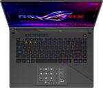 ⁦لاب توب اسوس روج ستريكس G16 [G614PH-RV161W] بمعالج AMD رايزن™ 9 8940HX/ذاكرة 16جيجابايت DDR5/تخزين 1 تيرا/ بطاقة SSD/RTX 5050 بسعة 8 جيجابايتDDR7 / شاشة بدقة FHD بتردد 165 هيرتز/ نظام تشغيل ويندوز 11⁩ - الصورة ⁦3⁩