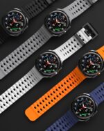 ⁦Rugged Band Compatible with Samsung Galaxy Watch 7 Ultra Band 47mm, Silicone Sport Strap Marine Bands for Galaxy Watch Ultra 2024 Men Women⁩ - الصورة ⁦6⁩