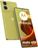 Motorola Moto g85 5G 12GB RAM 256GB UFS Android 14 pOLED Smartphone, Olive Green, 2 years Warranty (Pack include charger and cover)