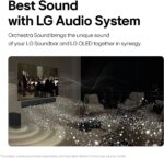 ⁦تلفزيون ذكي ال جي مقاس 65 بوصة او اي دي CS4 بدقة 4K وتقنية الذكاء الاصطناعي وتحكم عن بعد ماجيك دولبي فيجن ويب اس 24، OLED65CS4VA (2024)، أسود⁩ - الصورة ⁦9⁩