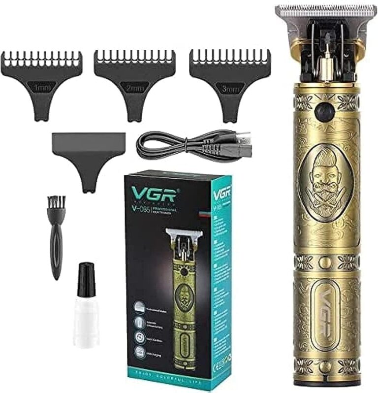 JR VGR 085 VJR Professional Electric Hair Clipper Hair Cutting Machine Gold