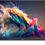 تلفزيون LED قياسي HD بدون إطار مقاس 32 بوصة من جروهي لون أسود GLD32NAV2