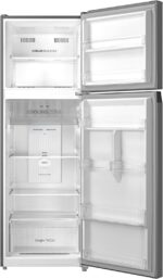 ⁦Toshiba refrigerator GR-RT468WE-PMN(57), Origin inverter, Tropical, Cooling zone, Temperature control, Pure bio filter, Humidity control, 338 Liter, Stray Silver (stainless)⁩ - الصورة ⁦4⁩