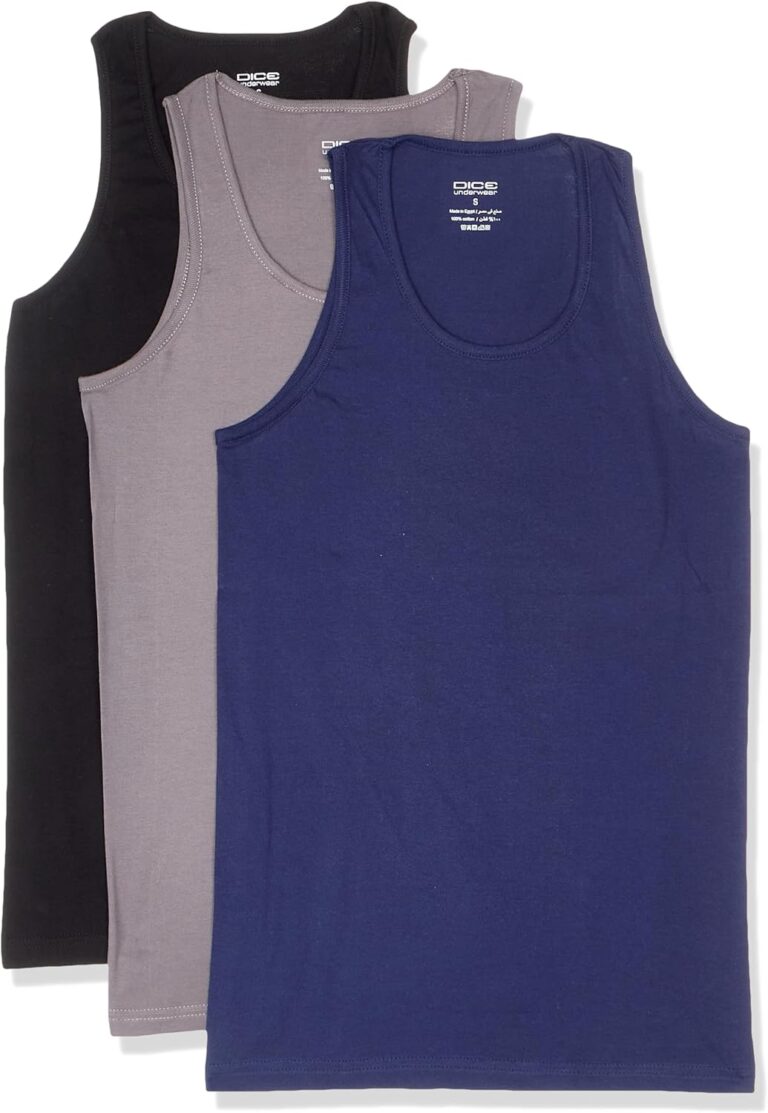 بلوزة أساسية للرجال DM 119 S/S22 من دايس، 3 قطع