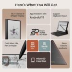 ⁦بي او او اكس تابلت نوت اير 5 سي 6G 64G اي انك نوت بوك ملون مقاس 10.3 انش⁩ - الصورة ⁦2⁩