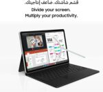 ⁦تابلت جالاكسي تاب S9 FE بلص شبكة الجيل الخامس 5G من سامسونج، بنظام أندرويد وشاشة 12.4 بوصة وذاكرة رام 8 جيجابايت وذاكرة تخزين 128 جيجابايت، يتضمن قلم إس، لون فضي، ضمان لمدة عام واحد/اصدار محلي⁩ - الصورة ⁦6⁩