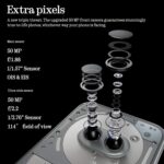 ⁦Nothing Phone (2a) Plus Smartphone, MTK 7350 Pro 50 MP Triple Camera, 6.7" 120 Hz AMOLED Display, 5000mAh 50W Fast Charge NFC 12 GB+256 GB Black⁩ - الصورة ⁦5⁩