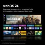 ⁦تلفزيون ذكي ال جي مقاس 65 بوصة او اي دي CS4 بدقة 4K وتقنية الذكاء الاصطناعي وتحكم عن بعد ماجيك دولبي فيجن ويب اس 24، OLED65CS4VA (2024)، أسود⁩ - الصورة ⁦6⁩