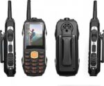 ⁦K19 Rugged Mobile Phone with 22000mAh Battery, Four SIM Powerful Signal, Internal Storage 512MB, RAM 64MB, Support Memory Card up to 8GB, 2G GSM, Torch, Laser Light, Black⁩ - الصورة ⁦3⁩