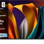 تلفزيون 75A6N ذكي 75 بوصة 4K UHD فيدا بتقنية دولبي فيجن HDR10 بلس، بالذكاء الاصطناعي 4K ووضع اللعب بلس وتقنية دي تي اس فيرشوال اكس من هايسينس، لون أسود