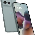 Motorola Moto G56 Smartphone, 256GB, 12GB RAM, Dual-SIM, Android 14 - Gray Mist, 1 Year Warranty