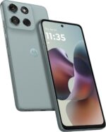 Motorola Moto G56 Smartphone, 256GB, 12GB RAM, Dual-SIM, Android 14 - Gray Mist, 1 Year Warranty