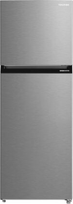 Toshiba refrigerator GR-RT468WE-PMN(57), Origin inverter, Tropical, Cooling zone, Temperature control, Pure bio filter, Humidity control, 338 Liter, Stray Silver (stainless)