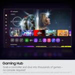 ⁦تلفزيون ذكي بتقنية QLED من فئة Neo QLED QN70F بدقة 4K بحجم 55 بوصة (موديل 2026) معالج NQ4 AI Gen2 تقنية Matrix Slim وMotion Xcelerator بتردد 144 هرتز مع ريموت كنترول يعمل بالخلايا الشمسية و USB Type-C⁩ - الصورة ⁦7⁩
