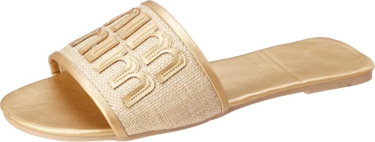 OX womens OX-W-Gold/Gold Slipper
