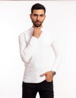 ⁦كنزة من وايت ايجل بنصف رقبة للرجال، قصة عادية⁩ - الصورة ⁦2⁩