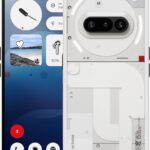 Nothing Phone (3a) 5G Smartphone, 6.77" 120Hz AMOLED Display, 50MP Triple Camera System, Snapdragon 7s Gen3 Processor, Bluetooth 5.4, IP64 Waterproof, 5000mAh,Dual Nano-SIM, Android 15, 12+256GB White