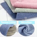 ⁦Goodern 20 Sheets Disposable Cleaning Cloths Cleaning Towels Microfiber Towel,Reusable Dish Cloths with Dispenser Box,Lazy Rags Car Wipes,Multi-Purpose Cleaning Cloths for Home Kitchen Hospital-Green⁩ - الصورة ⁦2⁩