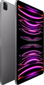 ⁦ابل ايباد برو 12.9 بوصة (2022-الجيل السادس)، USB، واي فاي، 256 جيجا، رمادي سبيس⁩ - الصورة ⁦2⁩