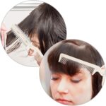 ⁦مشط حلاقة مزدوج الحواف للشعر الخفيف، مشط حلاقة الشعر لتصفيف الشعر مناسب للمنزل للرجال والنساء، لون عشوائي، (1 قطعة)⁩ - الصورة ⁦3⁩