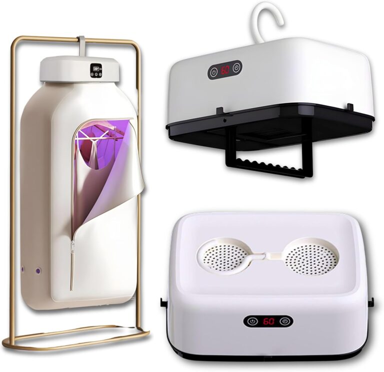 SUPREMIUM Portable Laundry Dryer, 600W Mini Electric With Foldable Bag, Compact Travel Timer for Clothes, RV, Apartment, Home Use, Perfect for Delicate Garments
