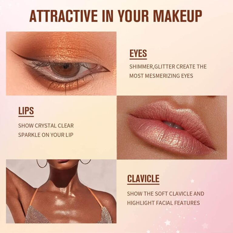 قلم هايلايتر سائل للوجه، قلم هايلايتر طبيعي للوجه، ملمع سائل ناعم وحريري، مكياج لامع يدوم طويلا - 8 مل، #03