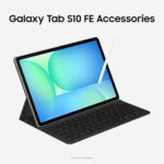⁦تابلت جالاكسي تاب S10 FE 256GB اندرويد وواي فاي، شاشة كبيرة، عمر بطارية طويل ومعالج اكسينوس 1580 مقاوم للماء بتصنيف IP68 وتحديث 90 هرتز وقلم ستايلس لتدوين الملاحظات من سامسونج، إصدار أمريكي، أزرق⁩ - الصورة ⁦9⁩