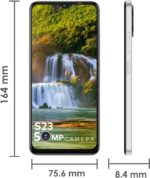 ⁦itel S23 (8GB RAM + 128GB ROM, Up to 16GB RAM with Memory Fusion | 50MP AI Dual Rear Camera | 5000mAh Battery with Type-C Charging | 90 Hz Display) - Mystery White - 1 Year Warranty/Local Version⁩ - الصورة ⁦6⁩