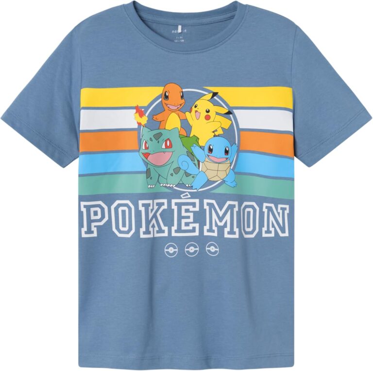 name it Boy's Just Pokemon Short-Sleeves T-Shirt