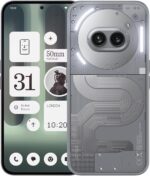 ⁦Nothing Phone (2a) Plus Smartphone, MTK 7350 Pro 50 MP Triple Camera, 6.7" 120 Hz AMOLED Display, 5000mAh 50W Fast Charge NFC 12 GB+256 GB Black⁩ - الصورة ⁦2⁩