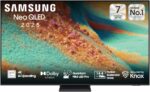 سامسونج تلفزيون سمارت نيو QLED بدقة 4K مقاس 85 بوصة QA85QN85FAUXEG (موديل 2025) – نيو كوانتوم HDR وصوت تتبع الاجسام