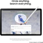 ⁦تابلت جالاكسي تاب S10 FE 256GB اندرويد وواي فاي، شاشة كبيرة، عمر بطارية طويل ومعالج اكسينوس 1580 مقاوم للماء بتصنيف IP68 وتحديث 90 هرتز وقلم ستايلس لتدوين الملاحظات من سامسونج، إصدار أمريكي، أزرق⁩ - الصورة ⁦3⁩