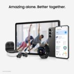 تاب سامسونج جالكسي S10 FE بسعة 8 GB وذاكرة رام 128 GB، لون فضي - الصورة 9
