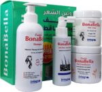 مجموعة للشعر الضعيف والمتساقط من بونا بيلا (شامبو وبخاخ وبلسم بروتين وكريم زيت الأرجان)