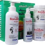 مجموعة للشعر الضعيف والمتساقط من بونا بيلا (شامبو وبخاخ وبلسم بروتين وكريم زيت الأرجان)