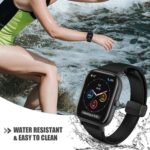 ⁦Compatible with Amazfit GTS bracelet, 20 mm silicone replacement watch strap for Amazfit GTS 4/GTS 4 Mini/GTS 3/GTS 2/GTS 2 Mini/GTS 2e/Amazfit Bip 3/Bip U/Bip U Pro/Bip S/Bip Lite/GTR 42 mm⁩ - الصورة ⁦4⁩