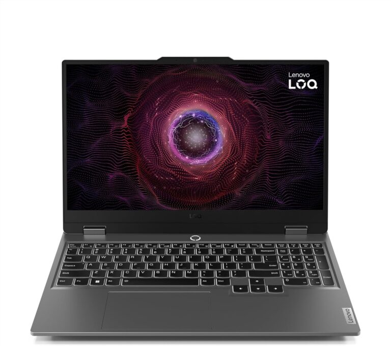 لينوفو لاب توب العاب من لوك 15ARP9 AMD R5 7235HS، ذاكرة RAM 16GB، هارد SSD 512GB، RTX 3050 6GB، شاشة 15.6 انش FHD 144Hz، ويندوز 11، رمادي لونا، كفالة لمدة عامين، 83JC00P6ED