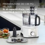 ⁦محضر طعام مالتي برو اكسبريس FDP65.450WH من كينوود، مع مجموعة واسعة من الملحقات، وعاء بسعة 3 لتر، بقدرة 1000 وات، سرعتان بالإضافة إلى النبض، ابيض⁩ - الصورة ⁦2⁩