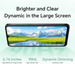 ⁦HONOR X5c Plus 4G Smartphone, 4GB RAM 128GB ROM, Dual SIM, 5130mAh Battery, 6.74" 90Hz Display, 50MP Camera, Midnight Black – Middle East Version⁩ - الصورة ⁦8⁩